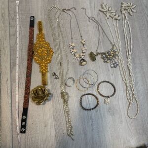 Assorted Costume Jewelry and Accessories